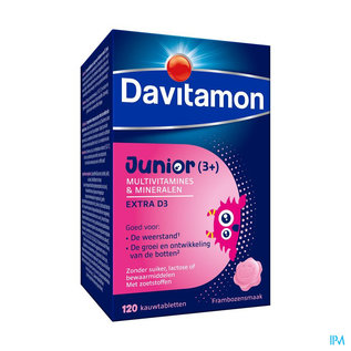 DAVITAMON Davitamon Junior Framb 120 Comp V1