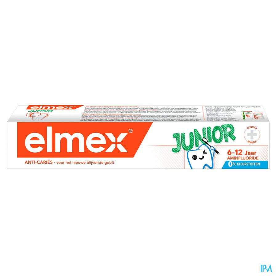 DENTIFRICE ELMEX® JUNIOR TUBE 75ML