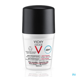 VICHY Vichy Homme Deo A/trans A/stre.prot.48h Roller50ml