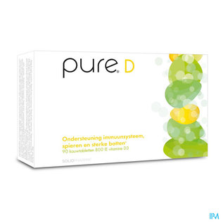 Pure by Solidpharma Pure D Kauwtabletten 90