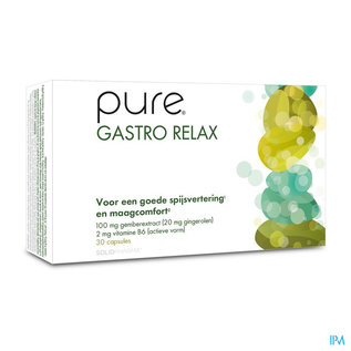 Pure by Solidpharma Pure Gastro Relax Caps 30 Remplace 3518-412