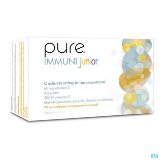 Pure by Solidpharma Pure Immuni Junior Kauwtabl 90