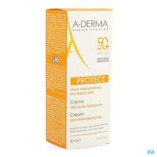 A-Derma Aderma Protect Creme S/parfum Tube 40ml