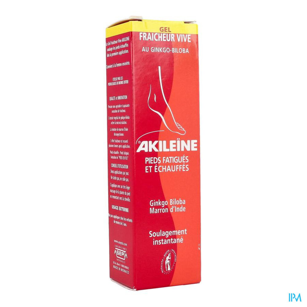 Akileine Rood Gel Levende Frisheid Tb 50ml 101040