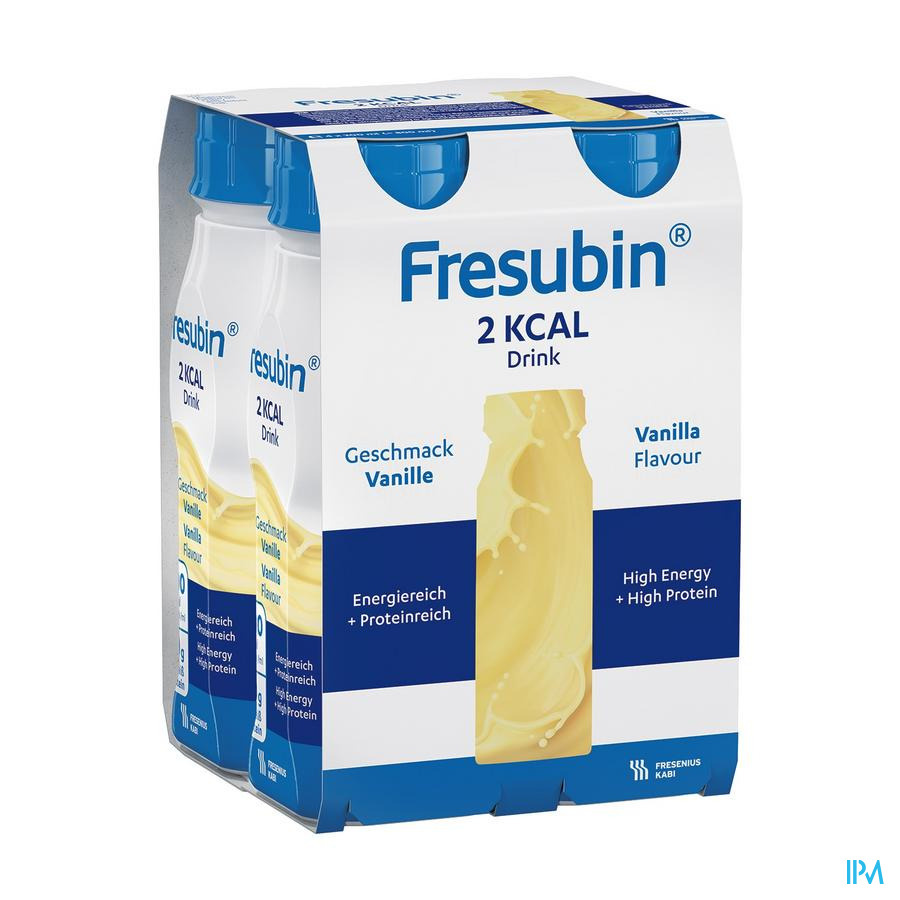 FRESUBIN 2 KCAL DRINK VANILLE 4X200 ML