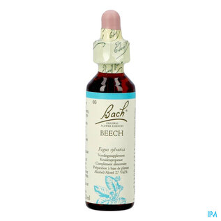 Bachflowers Bach Flower Remedie 03 Beech 20ml