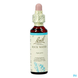 Bachflowers Bach Flower Remedie 27 Rock Water 20ml
