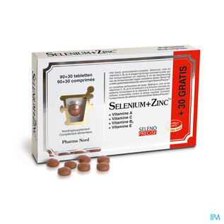 Pharma Nord PHARMANORD SELENIUM + ZINK 90 + 30 COMP