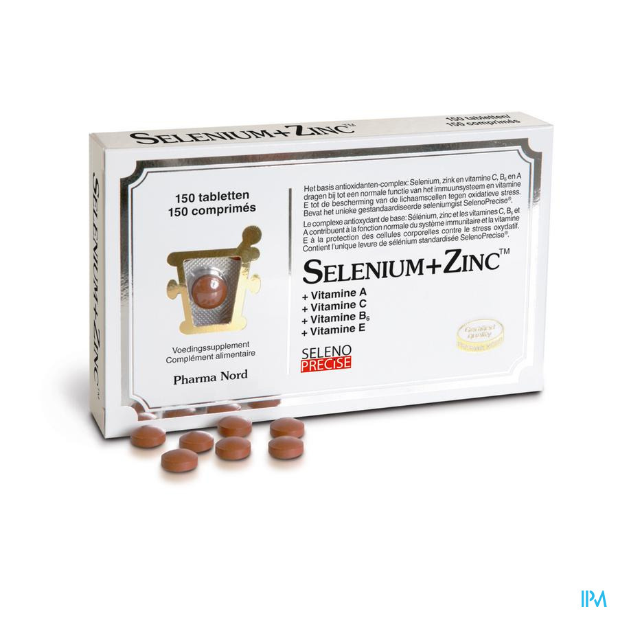 PHARMANORD Pharma Nord SELENIUM + ZINC 150 TABL