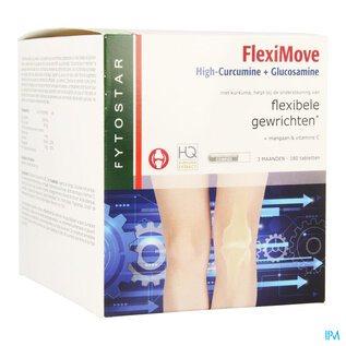 Fytostar Fytostar Flexi Move Curcumine + Glucosam. Comp 180