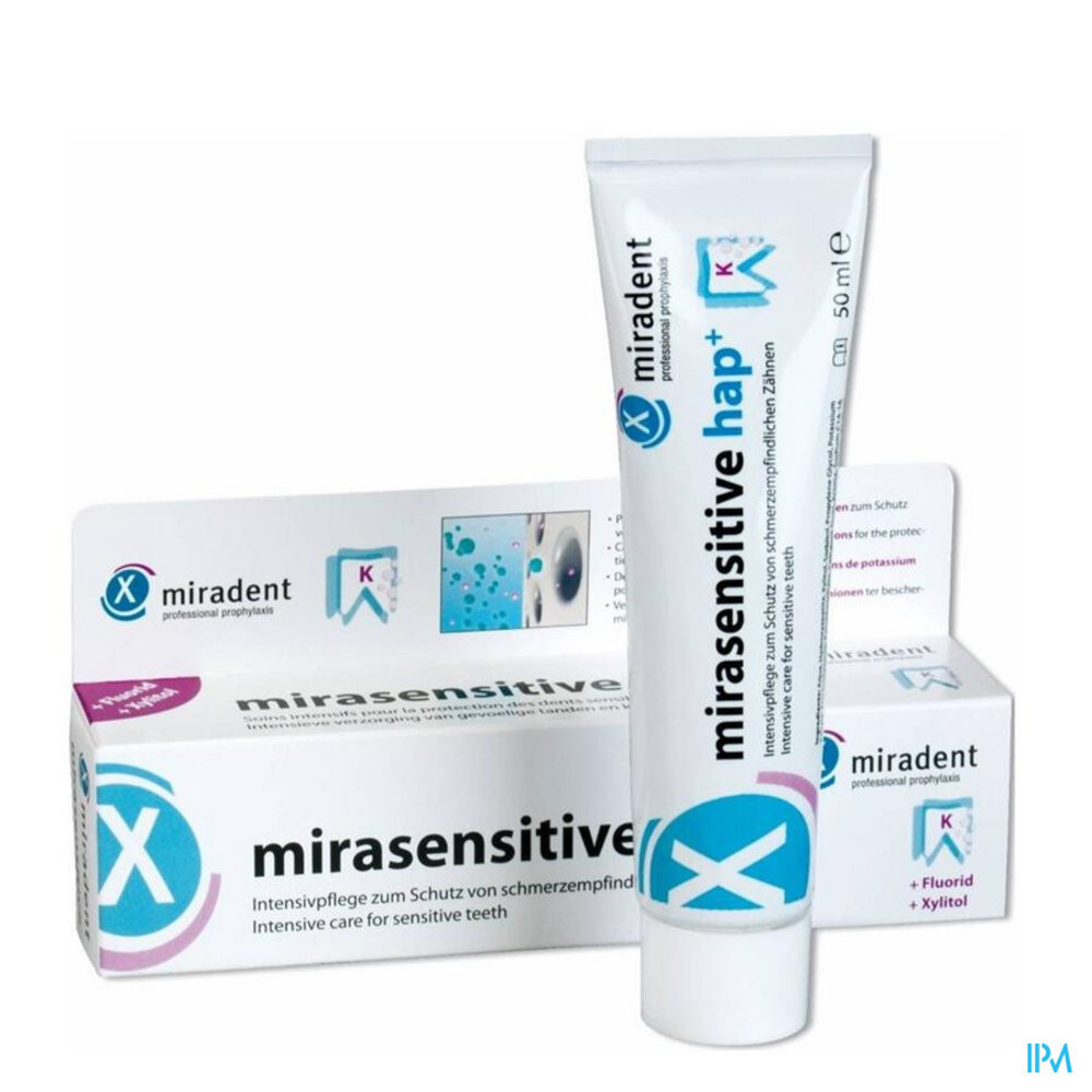 Miradent Mirasensitive Hap+ Tandpasta 50ml