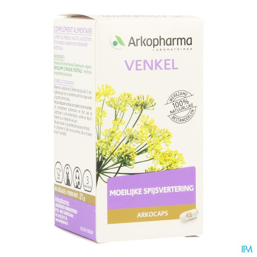 Arkogelules Fenouil Vegetal 45
