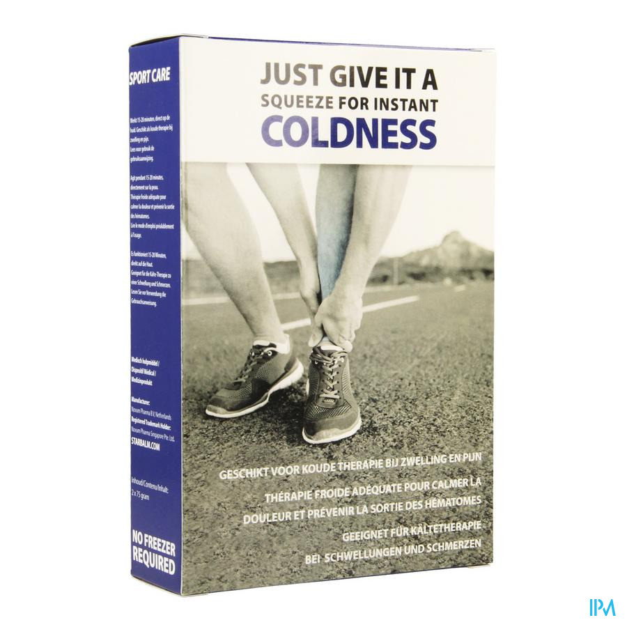 Star Balm Fast Cold Pack 11,5cmx19cm 2x75g