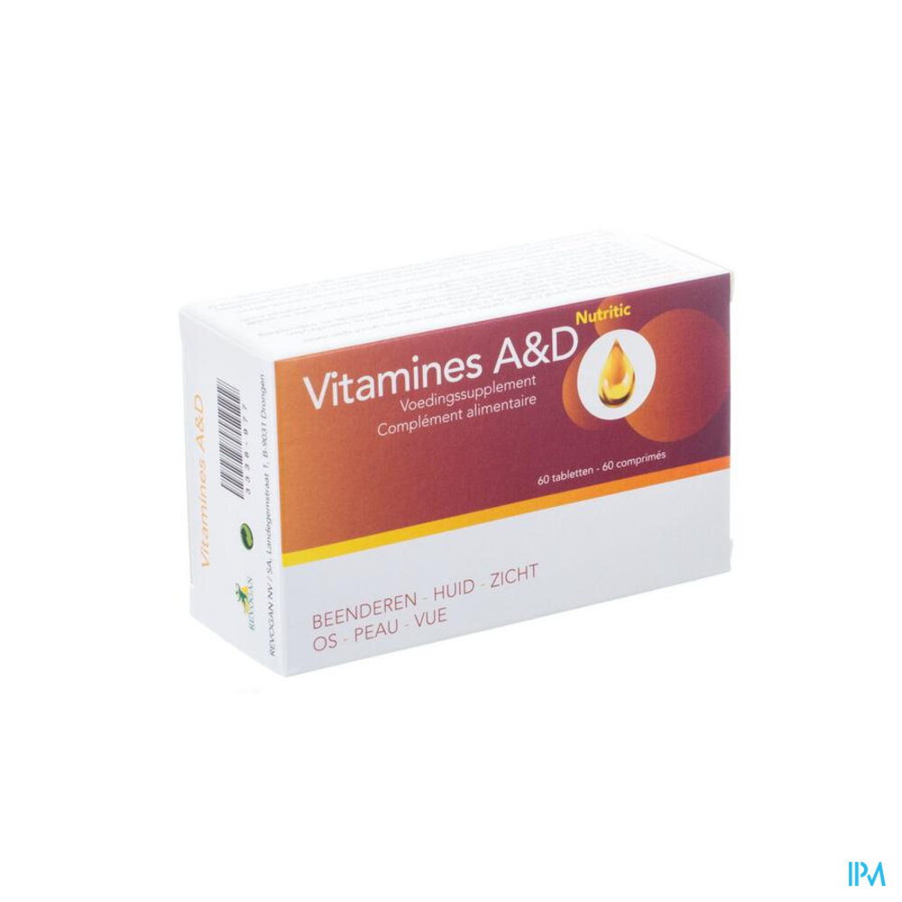 Vitamines A&d Nutritic Comp 60 7387 Revogan