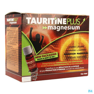 Credophar Tauritine Plus Magnesium Amp 15x15ml Credophar