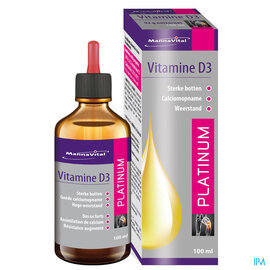 MANNAVITAL Mannavital Vitamine D3 Platinum Druppels 100ml