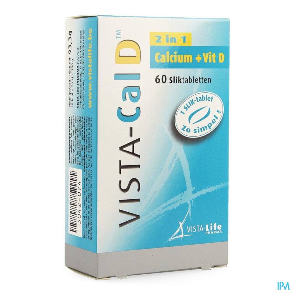 Vista-life Pharma Vista Cal D Tabl 60 Verv.2687630