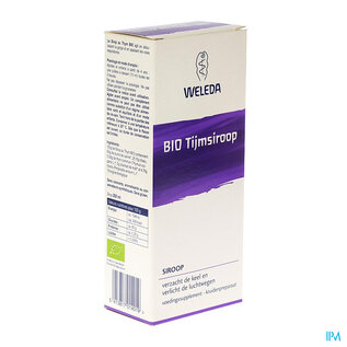 WELEDA Weleda Sirop Au Thym Bio 200ml