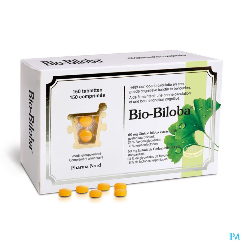 BIO-BILOBA 150 TABL 60 MG