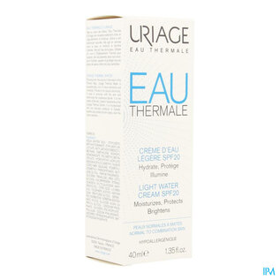 Uriage Uriage Eau Thermale Creme Eau Legere Ip20 40ml