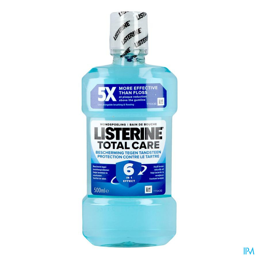 Listerine Total Care Bescherm.a/tandsteen 500ml Nf