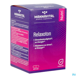 MANNAVITAL Mannavital Relaxoton Comp 60
