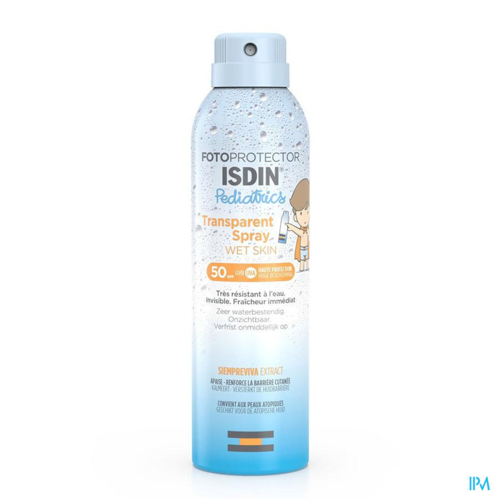 Isdin (Auriga International) Isdin Fotoprotector Ped. Wet Skin Spray Ip50 250ml