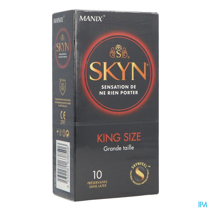 CONDOMEN MANIX SKYN LARGE 1X10 1 DOOS