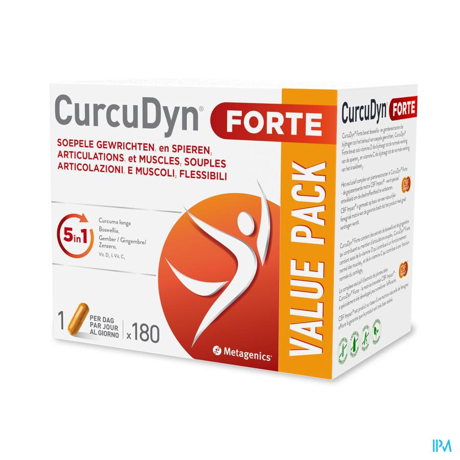 Curcudyn Forte Caps 180 28544 Metagenics