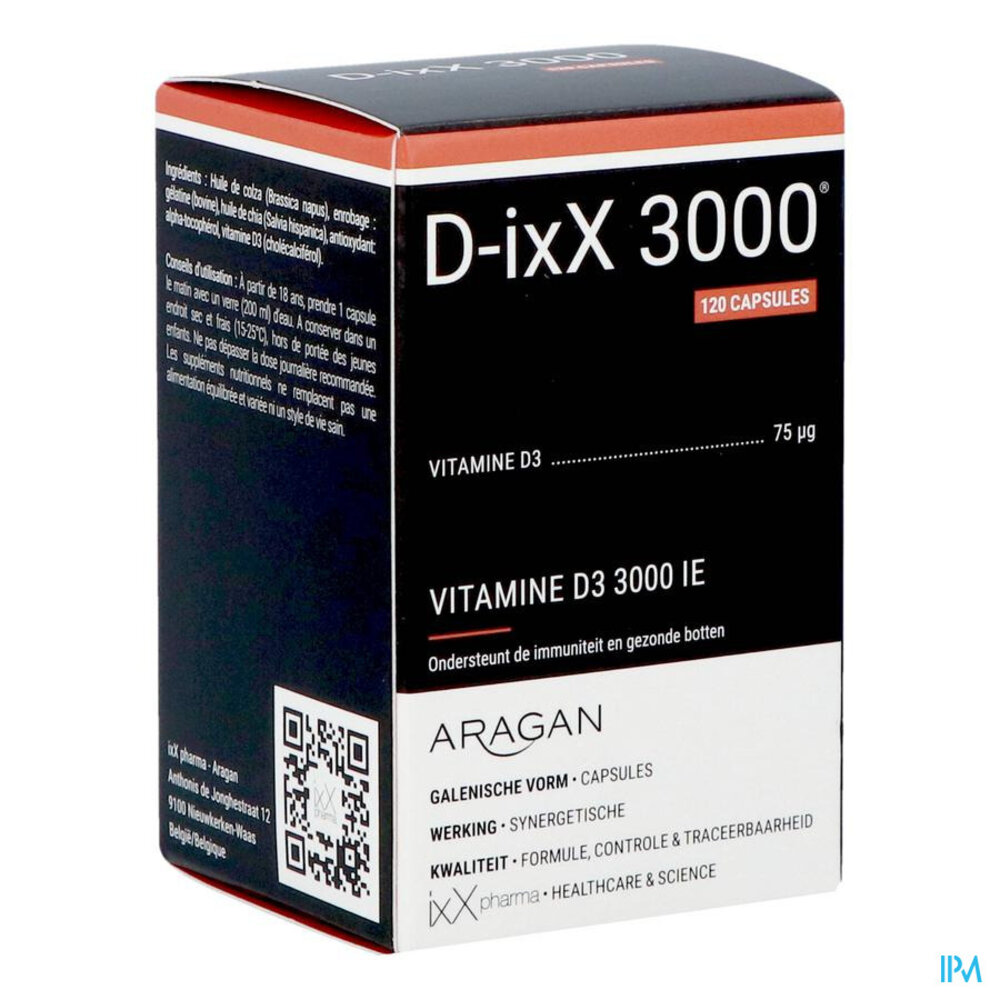 IXXPHARMA D-ixx 3000 Caps 120