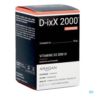 IXXPHARMA D-ixx 2000 Caps 120