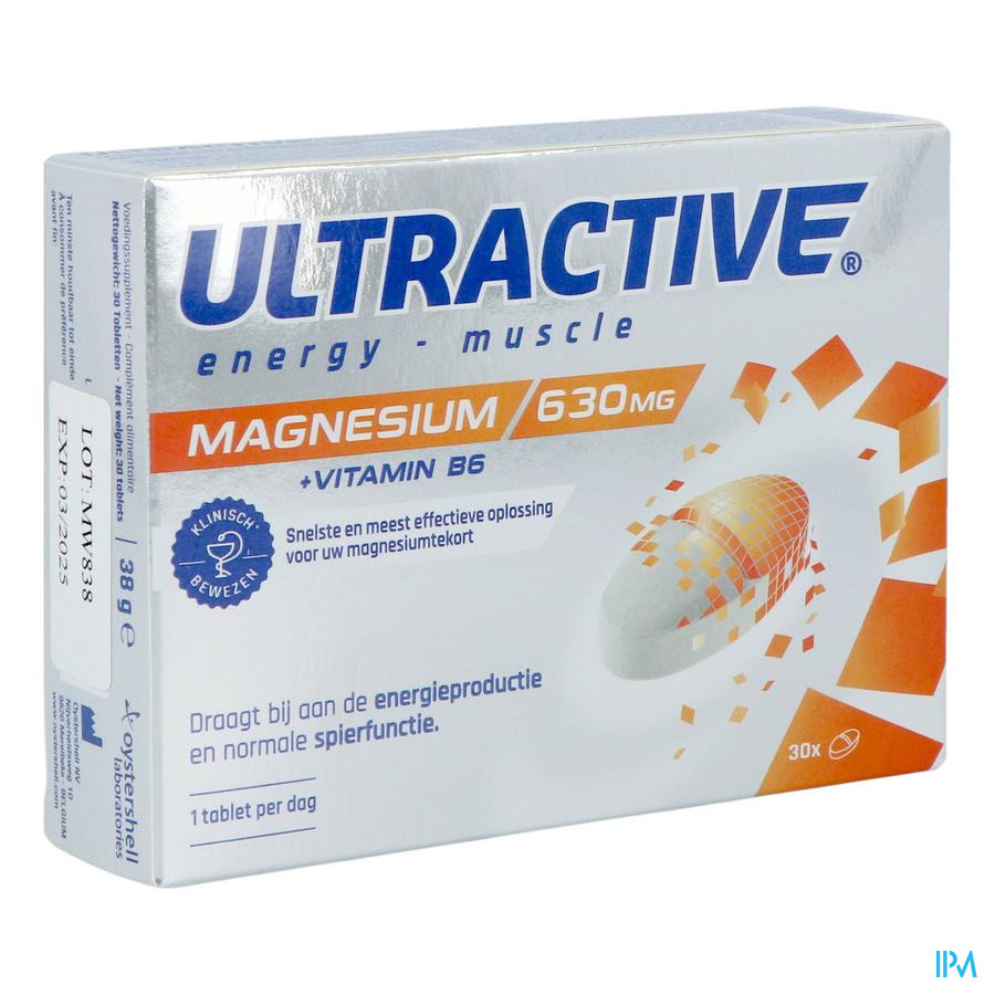 ULTRACTIVE MAGNESIUM 30 TABL