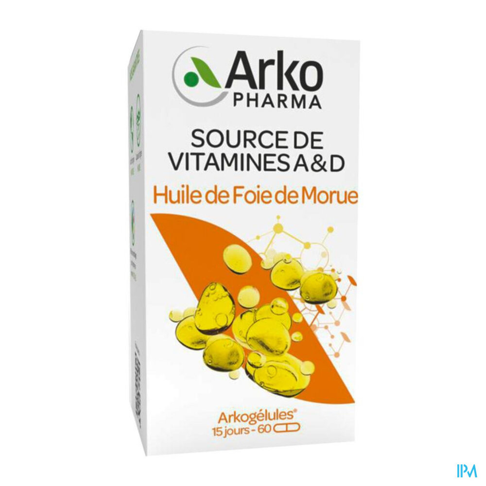 Arkocaps Levertraanolie 60