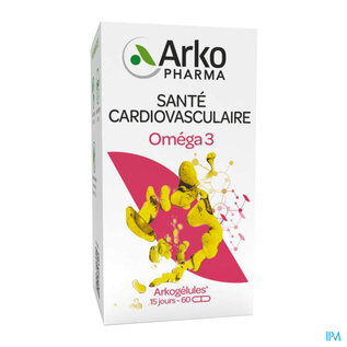 Arkogelules Arkogelules Omega 3 Origine Marine 60 Rempl.643668