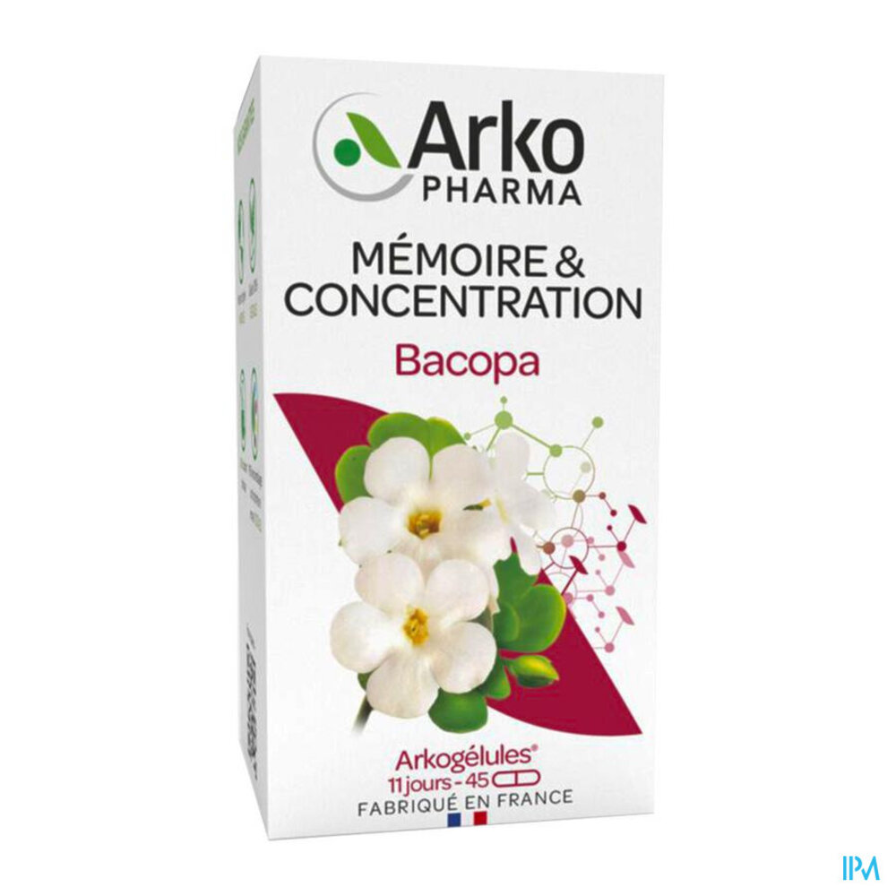 Arkogelules Bacopa Vegetal 45