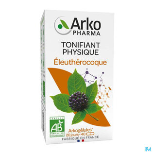 Arkopharma Arkogelules Eleutherocoque Bio Caps 40