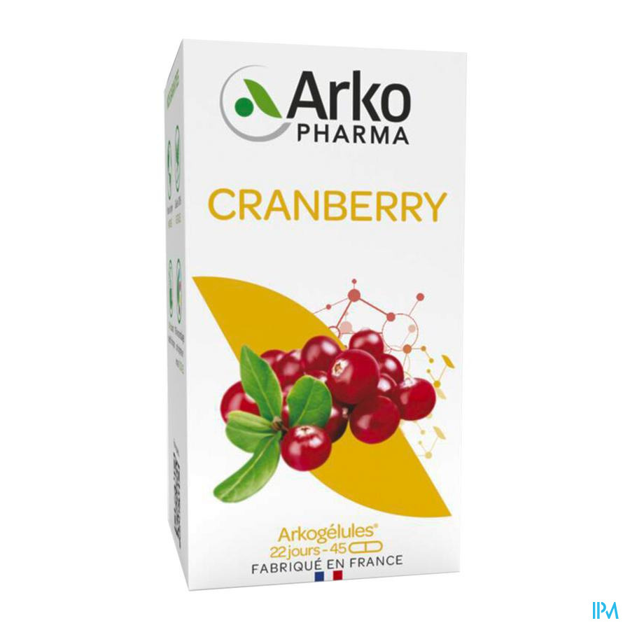 arkocaps Arkogelules Cranberryne Vegetal 45