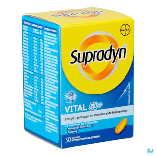 Bayer SUPRADYN VITAL 50 PLUS 30 TABL NF