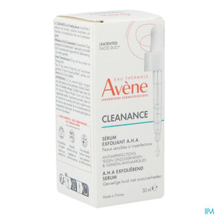 AVENE Avene Cleanance Serum Exfoliant A.h.a 30ml