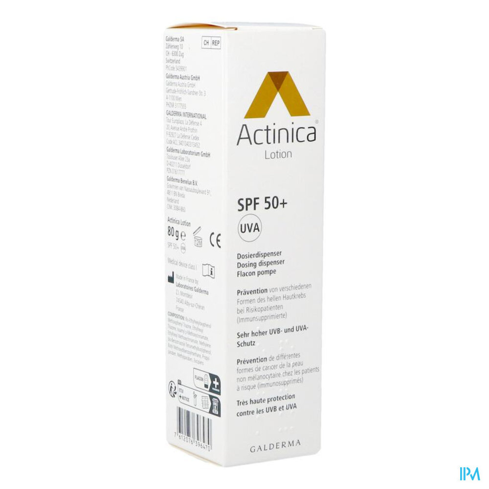 Actinica Lotion Pompe 80g
