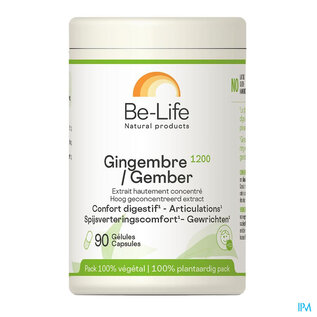 Be-life / Biolife /Belife Gingembre 1200 Be Life Caps 90