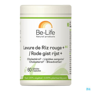 Be-life / Biolife /Belife Levure Riz Rouge Bio Be Life Caps 60