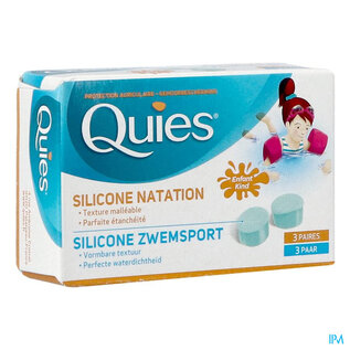 Quies QUIES OORDOPPEN SILICONE VOLW /KIND 3 PA