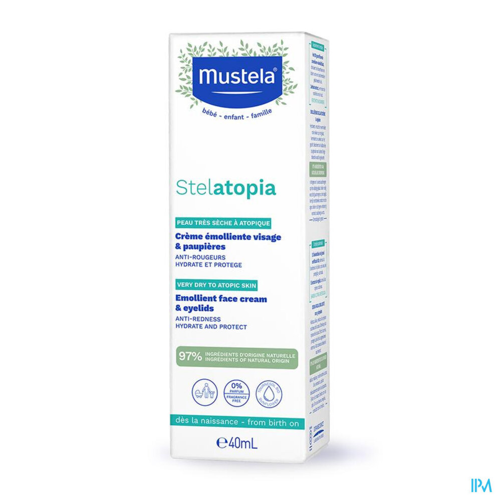 Mustela Mustela Pa Stelatopia Creme Emolliente Visage 40ml