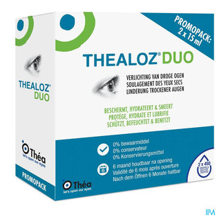 Thea Pharma Thealoz Duo Oogdruppels 2x15ml