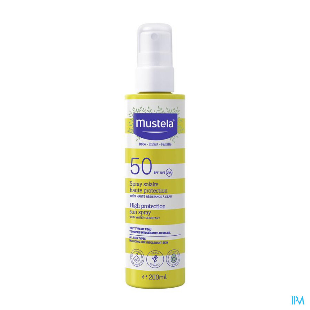 Mustela Mustela Sol Lait Tres Haute Protect. Ip50 200ml