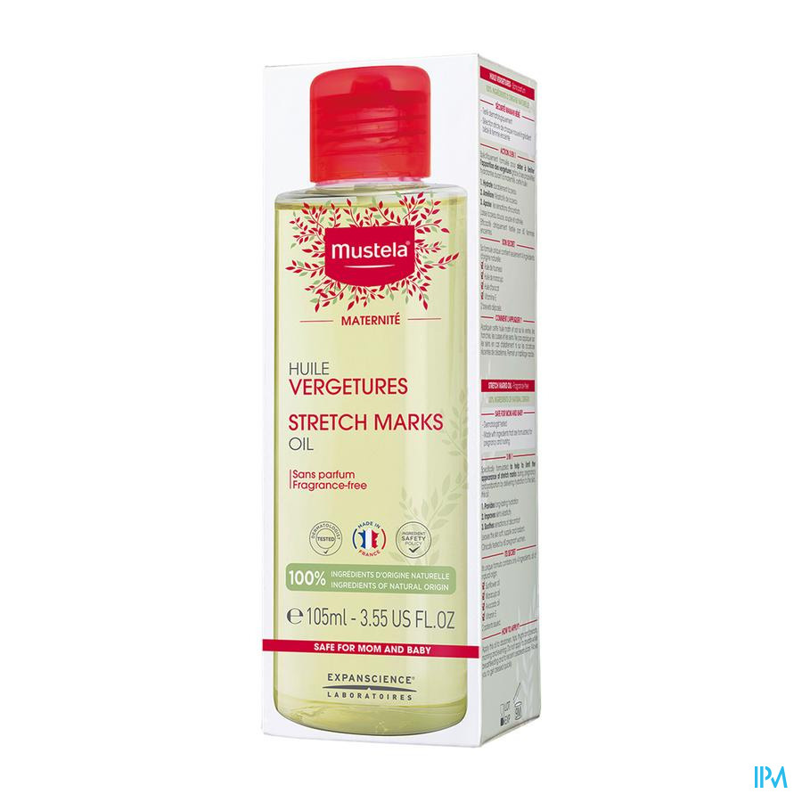 Mustela Mustela MaternitÃƒÆ’Ã‚Â© Huile Vergetures 105 ML