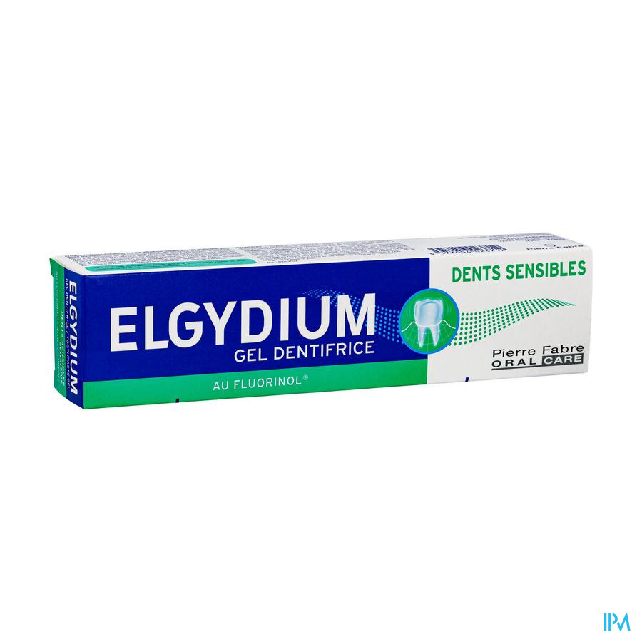 Elgydium Gel Dentifrice Dents Sensibles 75ml