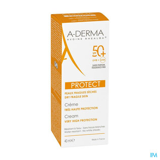 A-Derma Aderma Protect Creme Z/parfum Tube 40ml