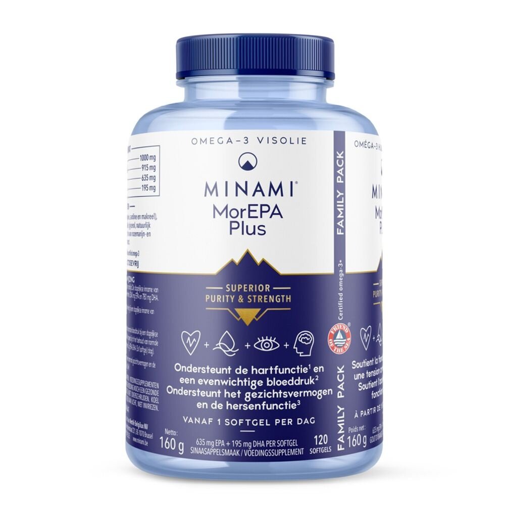 Minami  Morepa Minami Morepa Plus Family Pack Softgels 120